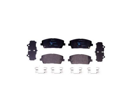 BRAKE PAD SET, DISC BRAKE 8DB 355 040-011 Hella