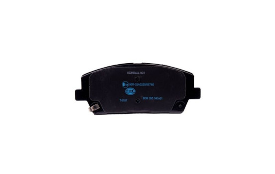 BRAKE PAD SET, DISC BRAKE 8DB 355 040-011 Hella, Image 2
