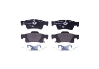 Brake pad set, disc brake 8DB 355 040-031 Hella