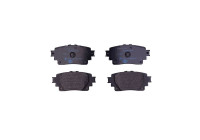 BRAKE PAD SET, DISC BRAKE 8DB 355 040-121 Hella
