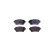BRAKE PAD SET, DISC BRAKE 8DB 355 040-121 Hella