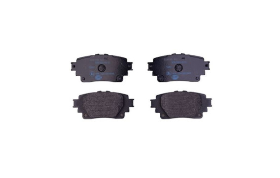 BRAKE PAD SET, DISC BRAKE 8DB 355 040-121 Hella