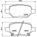 BRAKE PAD SET, DISC BRAKE 8DB 355 040-181 Hella, Thumbnail 4