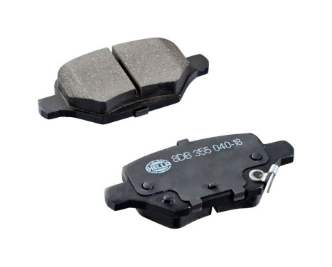 BRAKE PAD SET, DISC BRAKE 8DB 355 040-181 Hella, Image 2