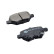 BRAKE PAD SET, DISC BRAKE 8DB 355 040-181 Hella, Thumbnail 2