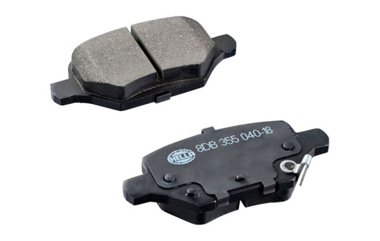 BRAKE PAD SET, DISC BRAKE 8DB 355 040-181 Hella, Image 2