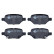 BRAKE PAD SET, DISC BRAKE 8DB 355 040-181 Hella, Thumbnail 3
