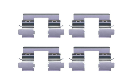 BRAKE PAD SET, DISC BRAKE 8DB 355 040-181 Hella, Image 4