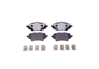 Brake pad set, disc brake 8DB 355 040-221 Hella
