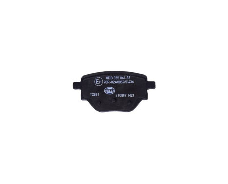 Brake pad set, disc brake 8DB 355 040-321 Hella, Image 2