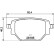 Brake pad set, disc brake 8DB 355 040-321 Hella, Thumbnail 4