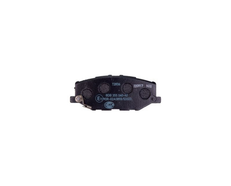 Brake pad set, disc brake 8DB 355 040-421 Hella, Image 3