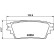 Brake pad set, disc brake 8DB 355 040-501 Hella, Thumbnail 4