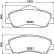 Brake pad set, disc brake 8DB 355 040-561 Hella, Thumbnail 4