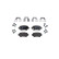 Brake pad set, disc brake 8DB 355 040-611 Hella, Thumbnail 2