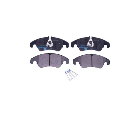 Brake pad set, disc brake 8DB 355 040-621 Hella