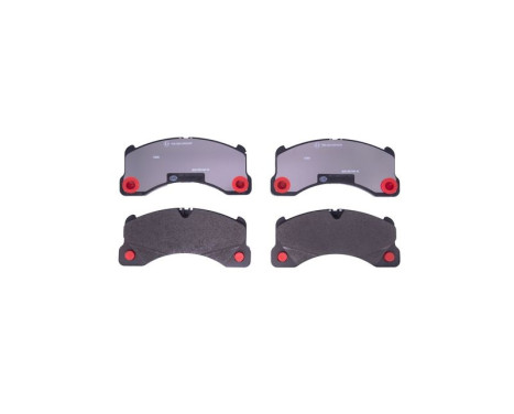 Brake pad set, disc brake 8DB 355 040-631 Hella
