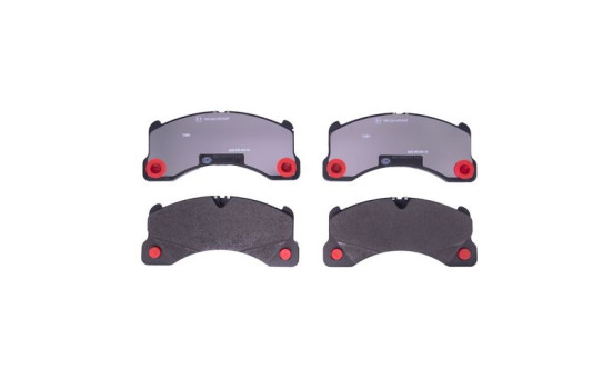 Brake pad set, disc brake 8DB 355 040-631 Hella