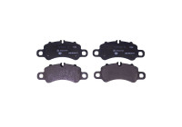 Brake pad set, disc brake 8DB 355 040-771 Hella