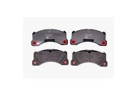 Brake pad set, disc brake 8DB 355 040-781 Hella