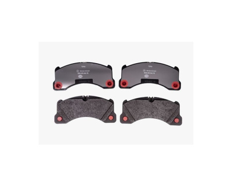 Brake pad set, disc brake 8DB 355 040-781 Hella