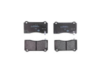 BRAKE PAD SET, DISC BRAKE 8DB 355 040-861 Hella