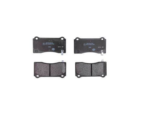 BRAKE PAD SET, DISC BRAKE 8DB 355 040-861 Hella