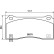 BRAKE PAD SET, DISC BRAKE 8DB 355 040-861 Hella, Thumbnail 4