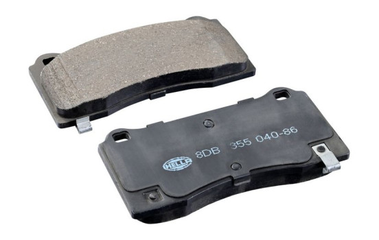 BRAKE PAD SET, DISC BRAKE 8DB 355 040-861 Hella, Image 2