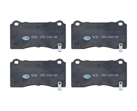 BRAKE PAD SET, DISC BRAKE 8DB 355 040-861 Hella, Image 4