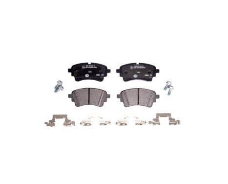 BRAKE PAD SET, DISC BRAKE 8DB 355 040-941 Hella