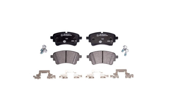 BRAKE PAD SET, DISC BRAKE 8DB 355 040-941 Hella
