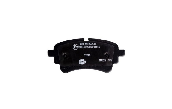 BRAKE PAD SET, DISC BRAKE 8DB 355 040-941 Hella, Image 2