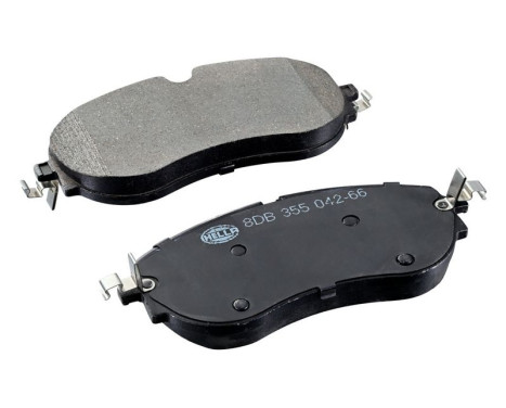 Brake pad set, disc brake 8DB 355 042-661 Hella, Image 2