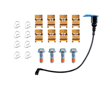 Brake pad set, disc brake 8DB 355 042-661 Hella, Image 4