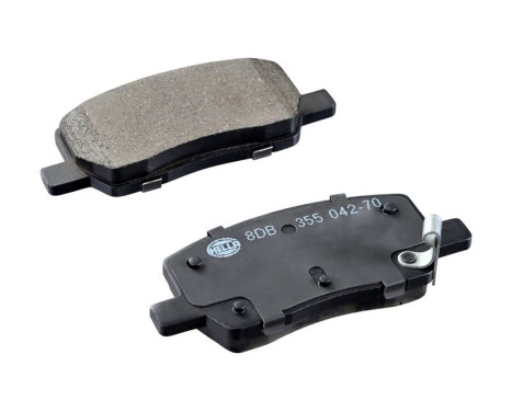 Brake pad set, disc brake 8DB 355 042-701 Hella, Image 2