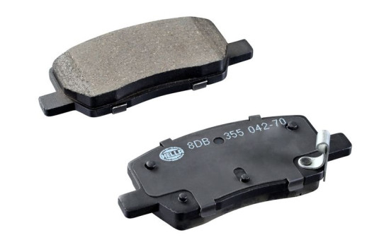 Brake pad set, disc brake 8DB 355 042-701 Hella, Image 2