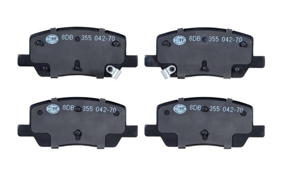Brake pad set, disc brake 8DB 355 042-701 Hella, Image 3