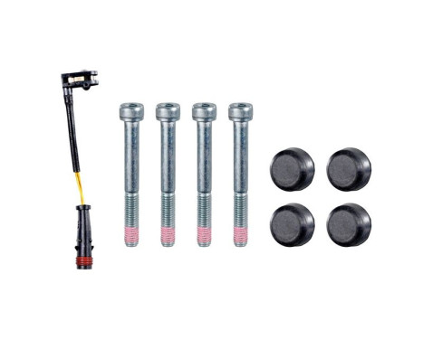 Brake pad set, disc brake 8DB 355 043-911 Hella, Image 4