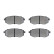 Brake pad set, disc brake 8DB 355 046-871 Hella, Thumbnail 3