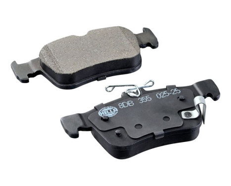 BRAKE PAD SET, DISC BRAKE 8DB 8DB 355 025-251 Hella, Image 2