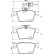 BRAKE PAD SET, DISC BRAKE 8DB 8DB 355 025-661 Hella, Thumbnail 4