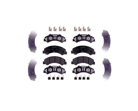 BRAKE PAD SET, DISC BRAKE 8DB 8DB 355 025-801 Hella