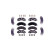 BRAKE PAD SET, DISC BRAKE 8DB 8DB 355 025-801 Hella