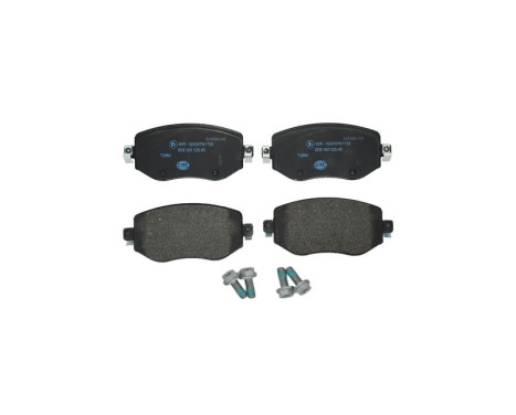 BRAKE PAD SET, DISC BRAKE 8DB 8DB 355 025-851 Hella