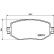 BRAKE PAD SET, DISC BRAKE 8DB 8DB 355 025-851 Hella, Thumbnail 4