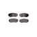 BRAKE PAD SET, DISC BRAKE 8DB 8DB 355 032-941 Hella