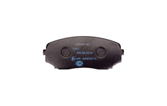 BRAKE PAD SET, DISC BRAKE 8DB 8DB 355 032-941 Hella, Image 2