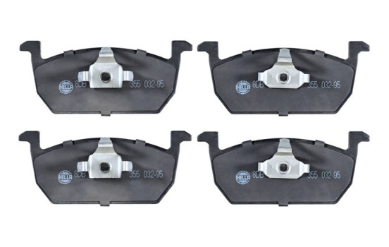 BRAKE PAD SET, DISC BRAKE 8DB 8DB 355 032-951 Hella, Image 4