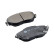 BRAKE PAD SET, DISC BRAKE 8DB 8DB 355 037-761 Hella, Thumbnail 2